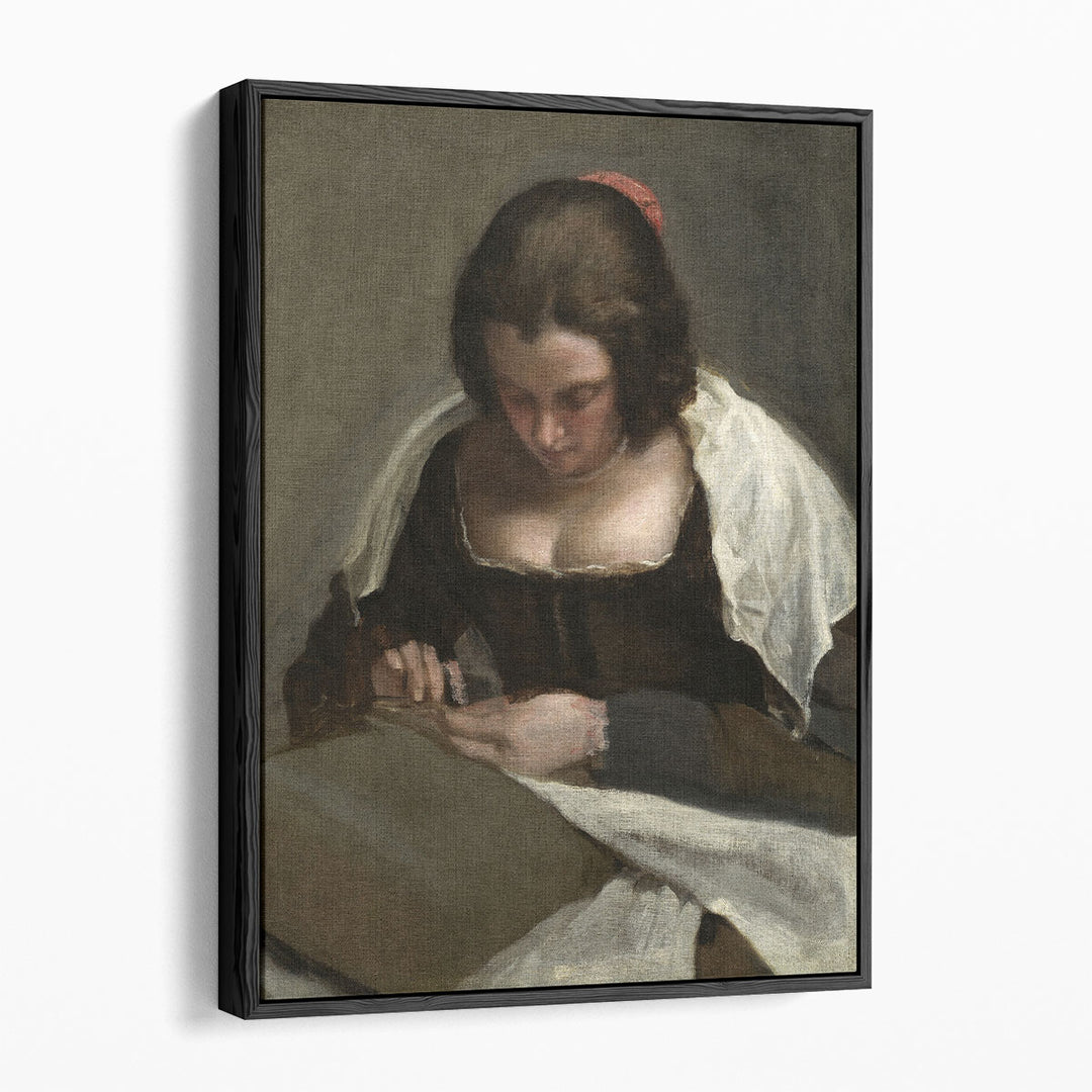 The Needlewoman - Canvas Print Wall Art