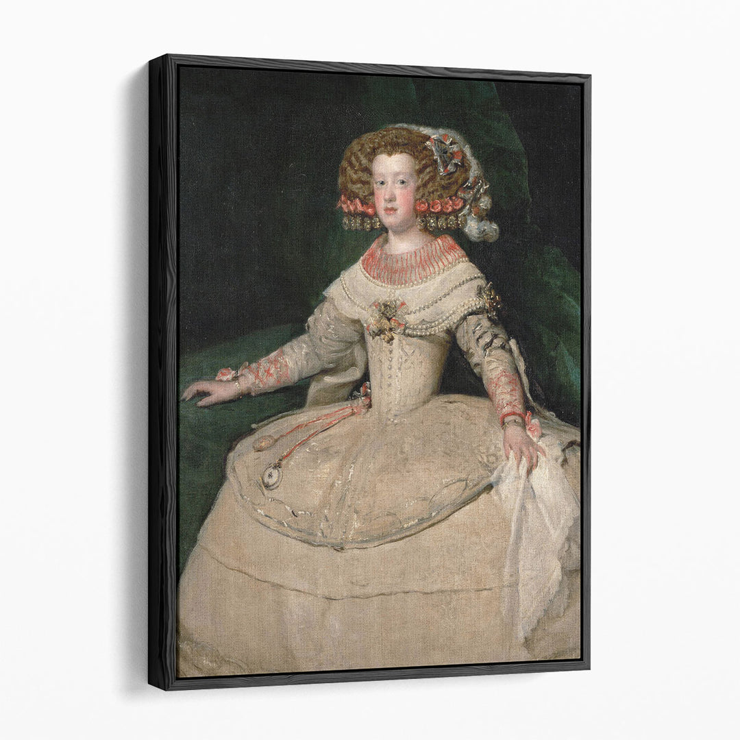 The Infanta Maria Theresa of Spain - Canvas Print Wall Art
