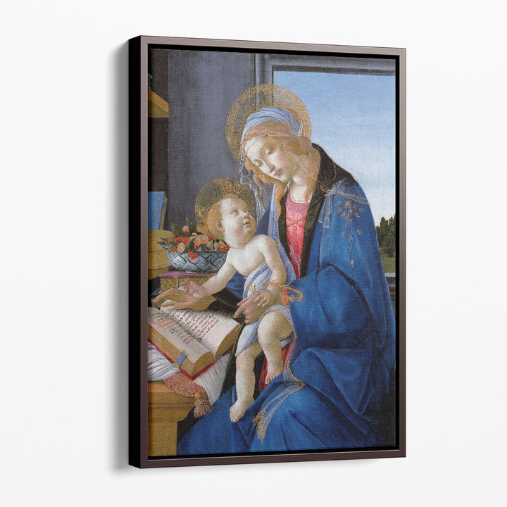 The Virgin and Child, The Madonna of the Book, 1480 - Canvas Print Wall Art
