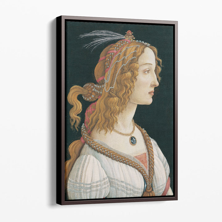 Portrait of a Lady - Canvas Print Wall Art