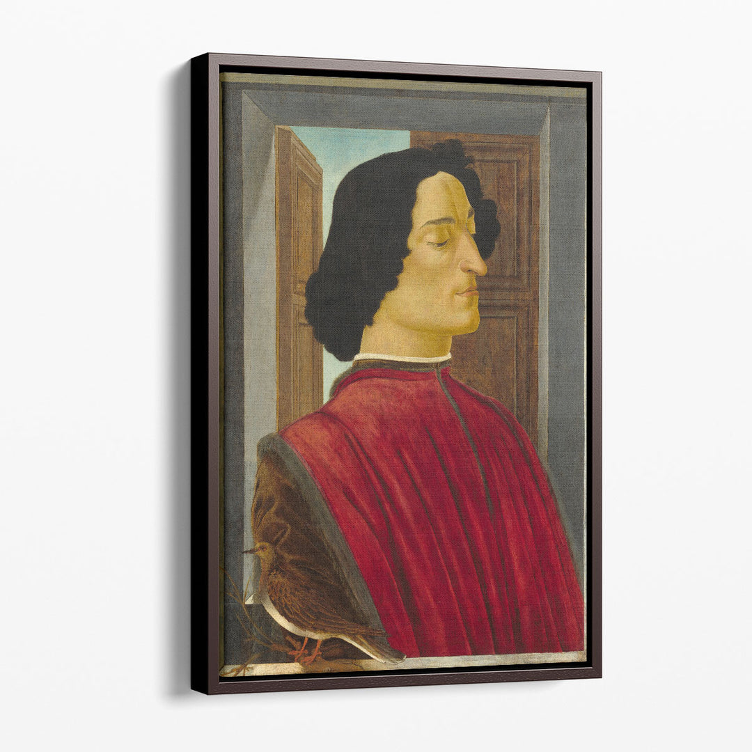 Portrait of Giuliano de' Medici - Canvas Print Wall Art
