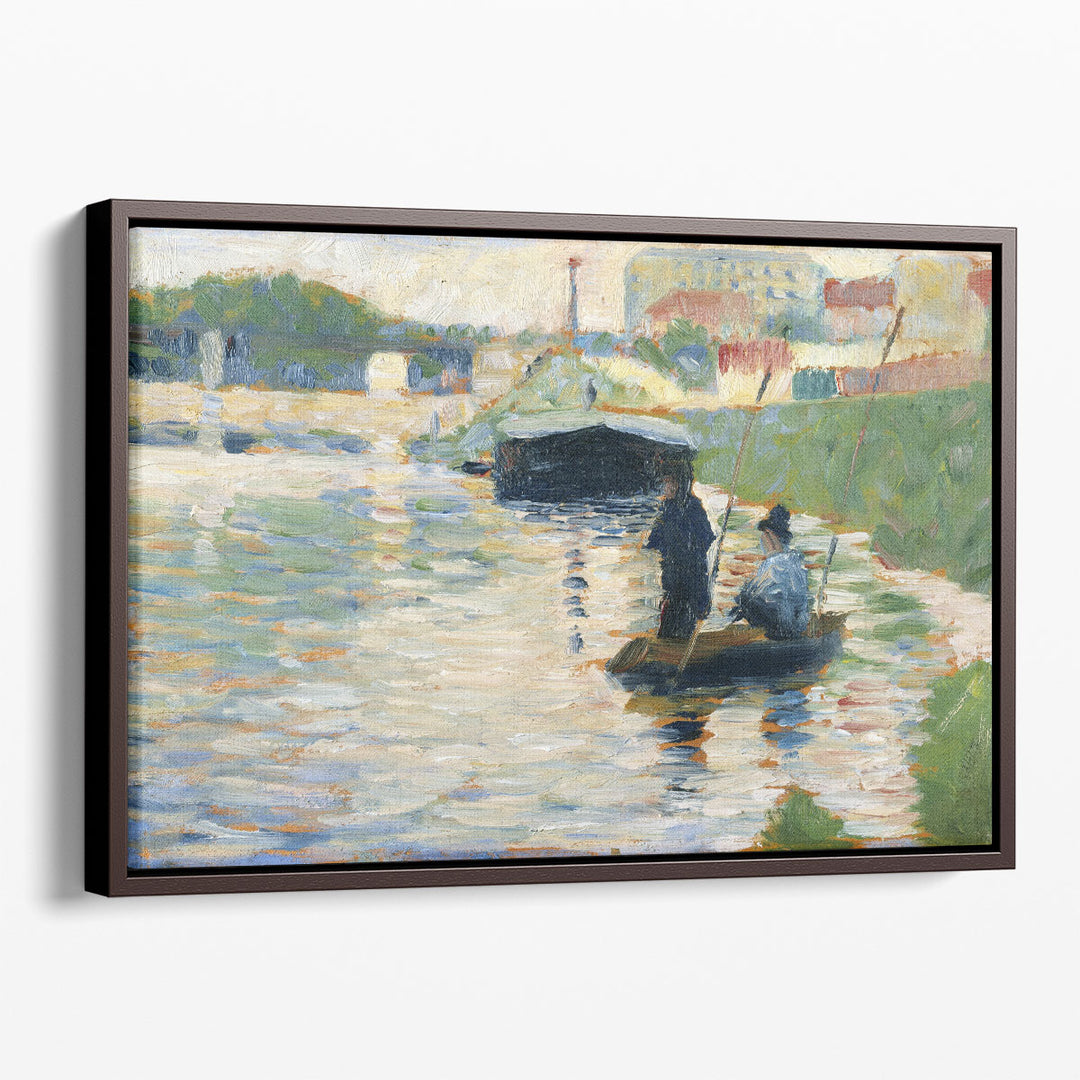 View of the Seine - Canvas Print Wall Art