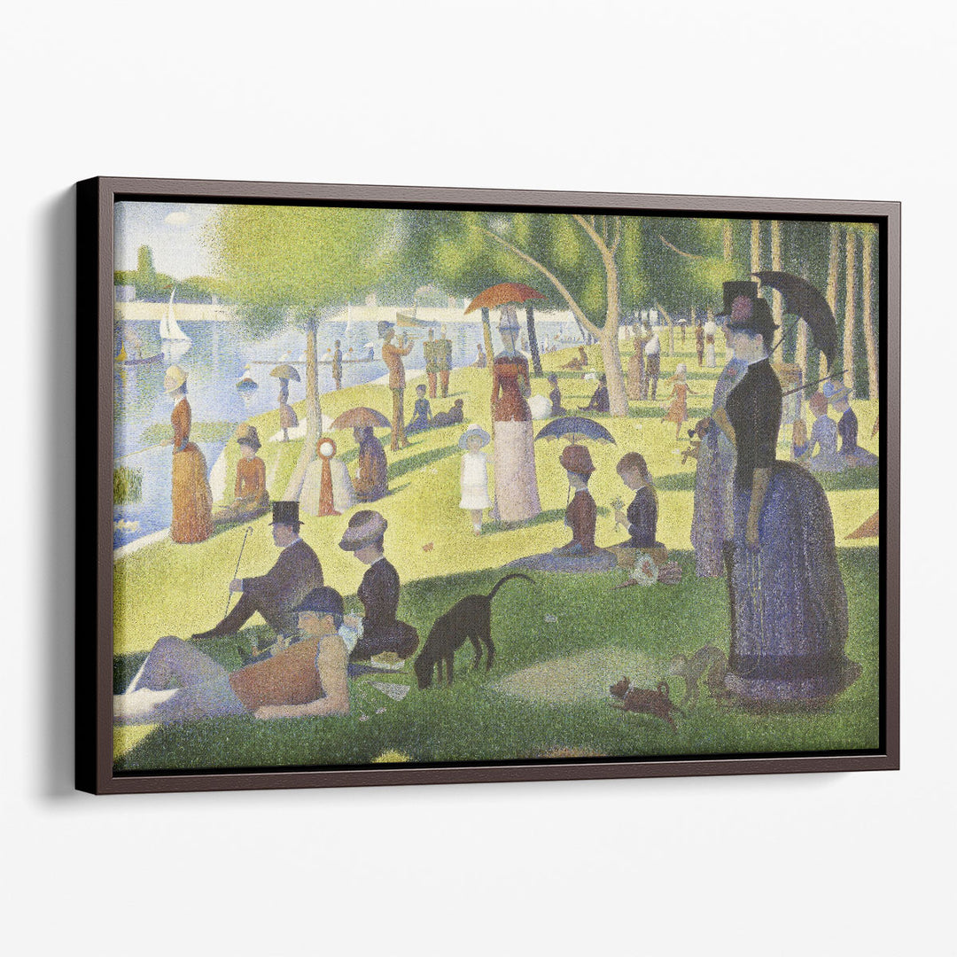 A Sunday on La Grande Jatte - Canvas Print Wall Art