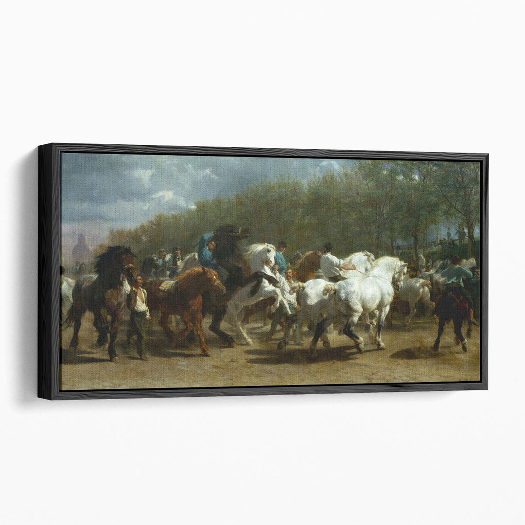 The Horse Fair - Canvas Print Wall Art
