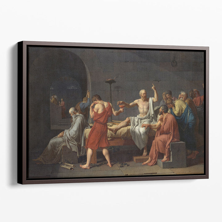 The Death of Socrates, 1787 - Canvas Print Wall Art