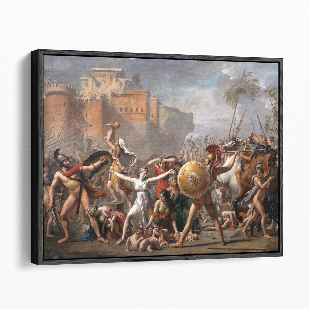 The Intervention Of The Sabine Women, 1799 - Canvas Print Wall Art