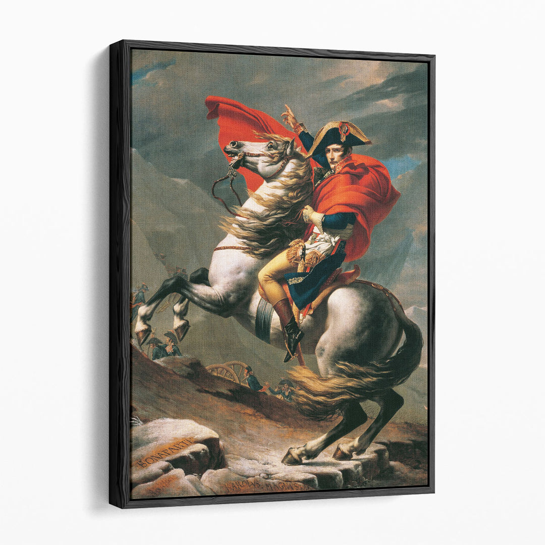 Napoleon Crossing the Alps - Canvas Print Wall Art