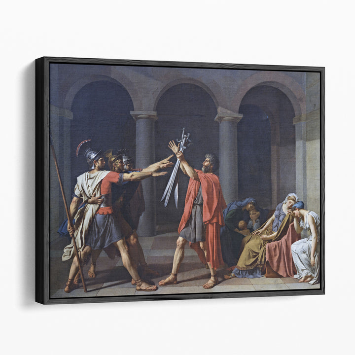 Oath Of The Horatii - Canvas Print Wall Art