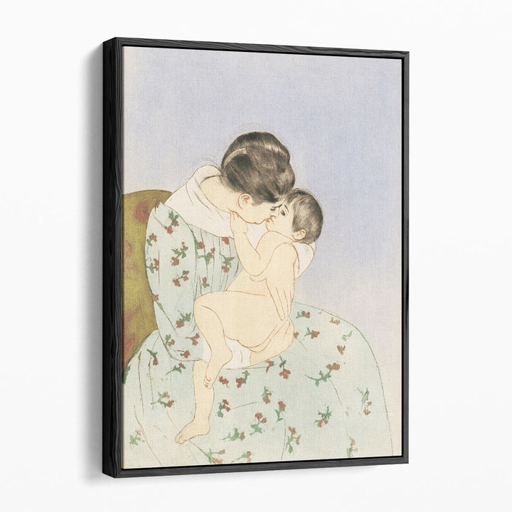 Mother’s Kiss - Canvas Print Wall Art