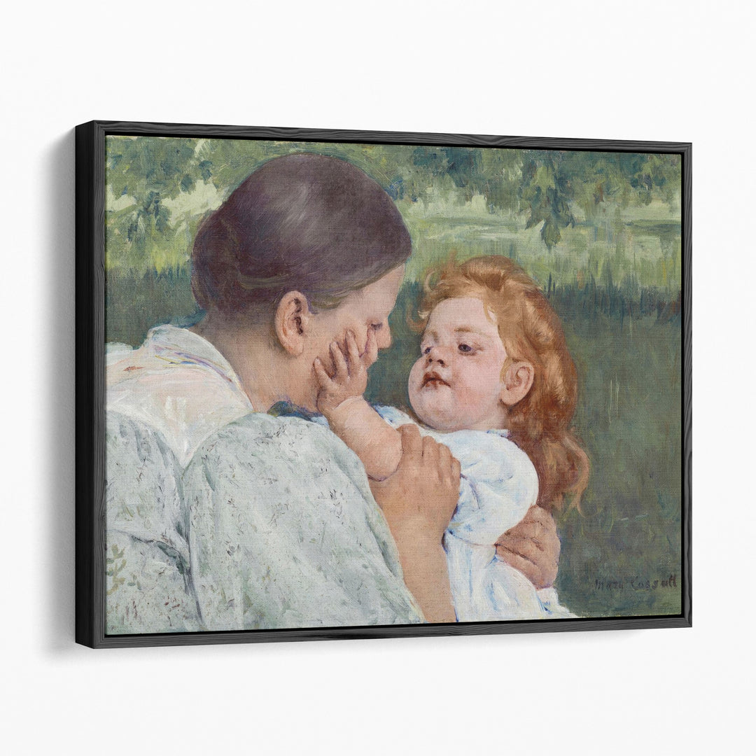 Maternal Caress - Canvas Print Wall Art