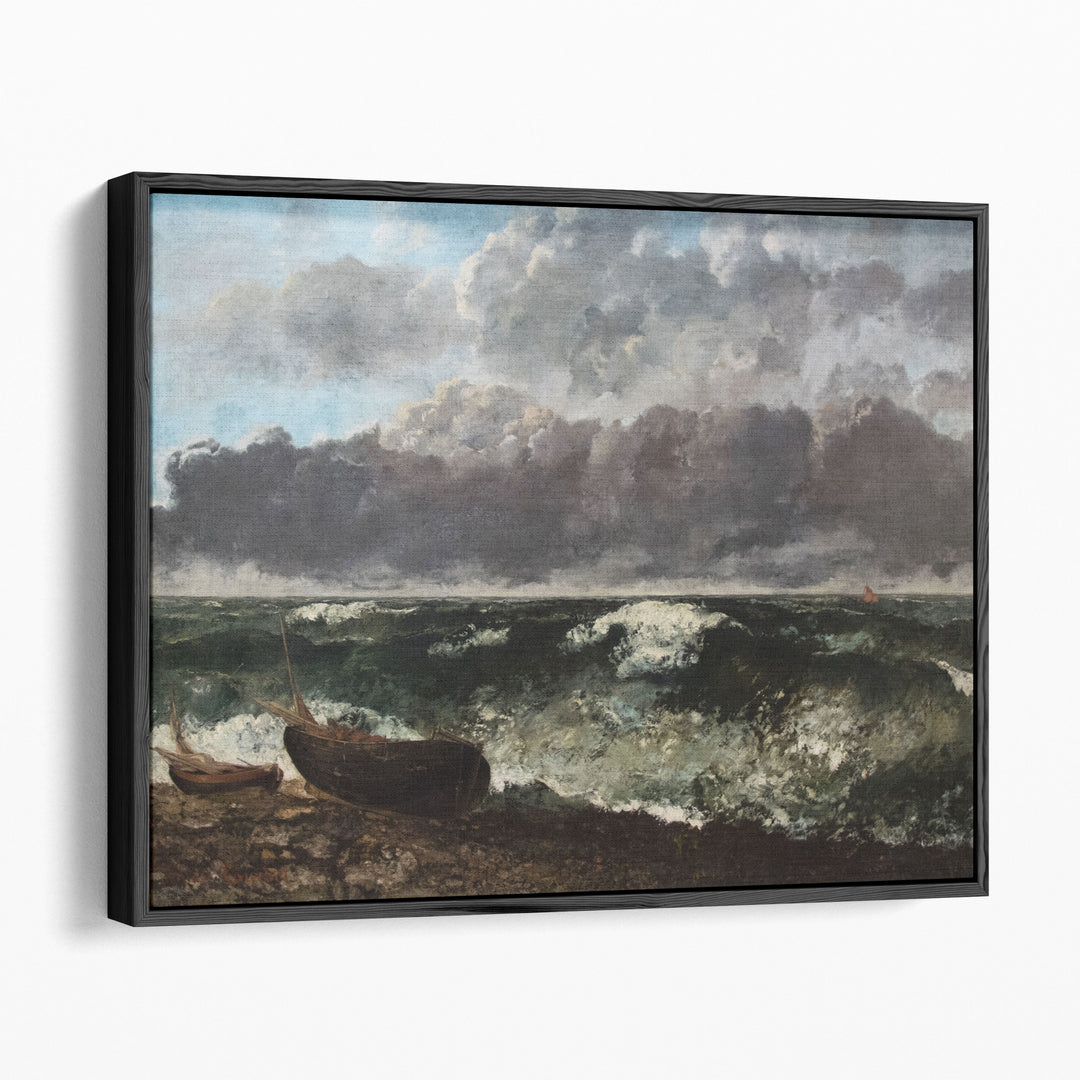 La Mer orageuse - Canvas Print Wall Art