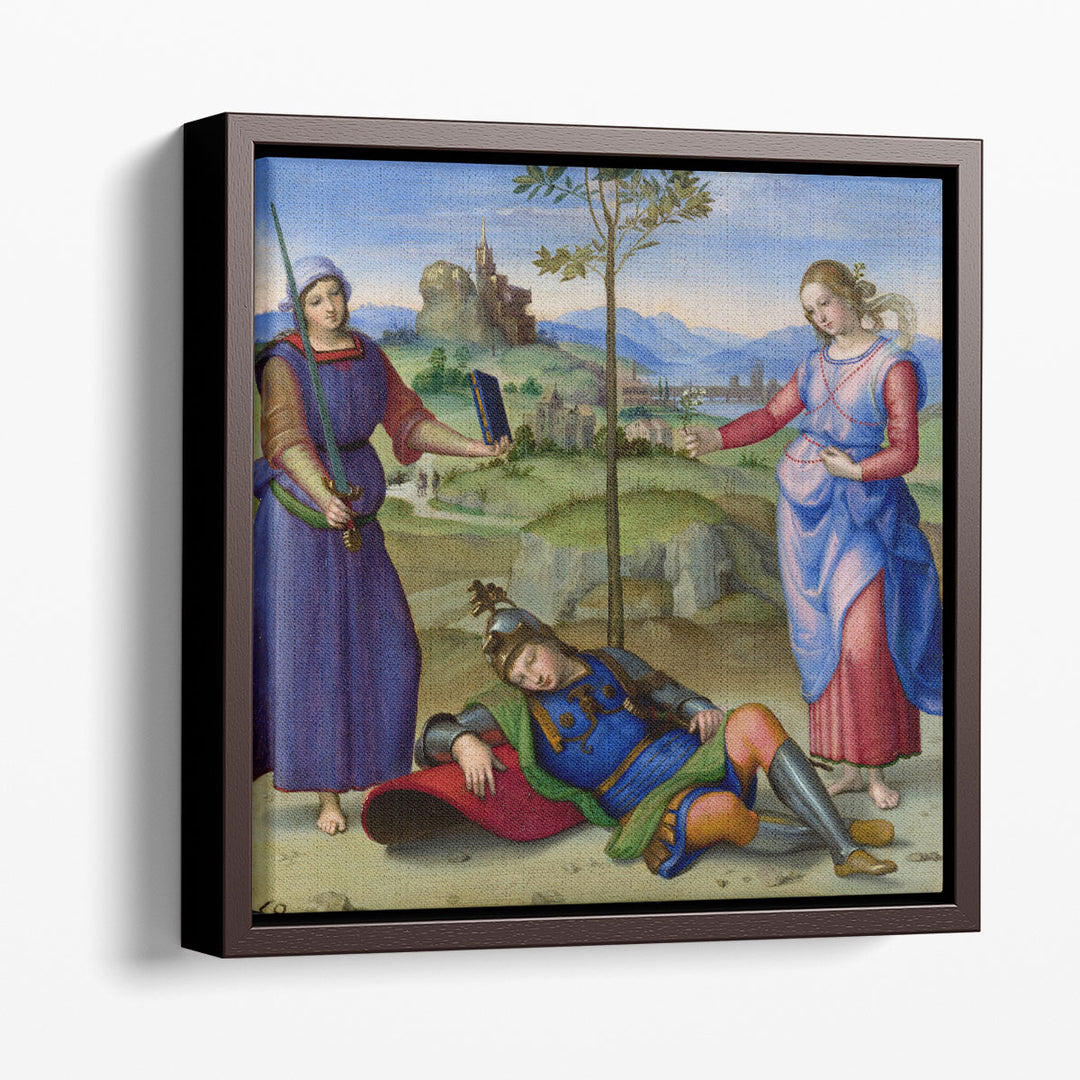 Vision of a Knight - Canvas Print Wall Art