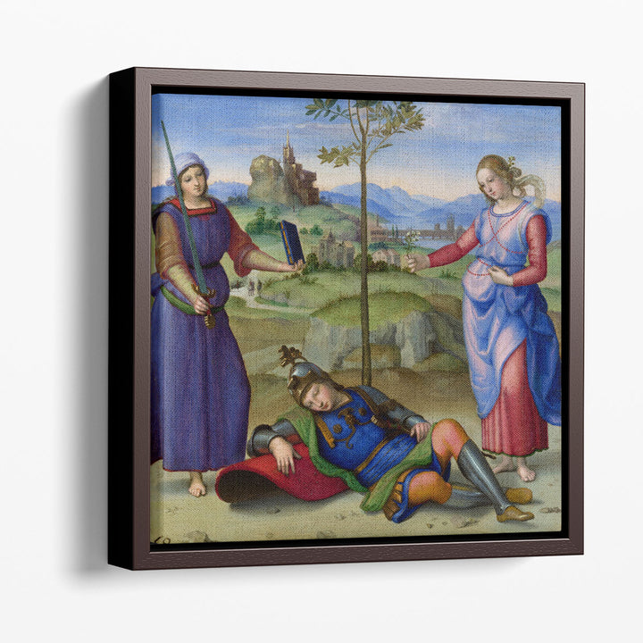 Vision of a Knight - Canvas Print Wall Art