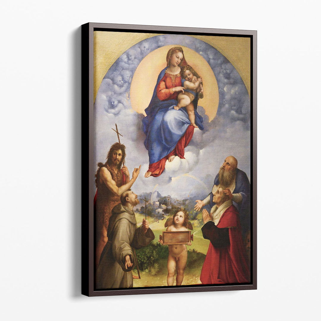 Madonna of Foligno - Canvas Print Wall Art