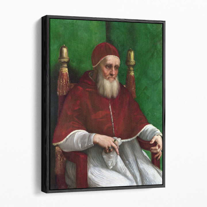 Portrait of Pope Julius II - Canvas Print Wall Art