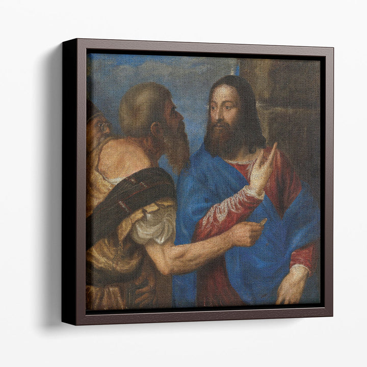 The Tribute Money - Canvas Print Wall Art