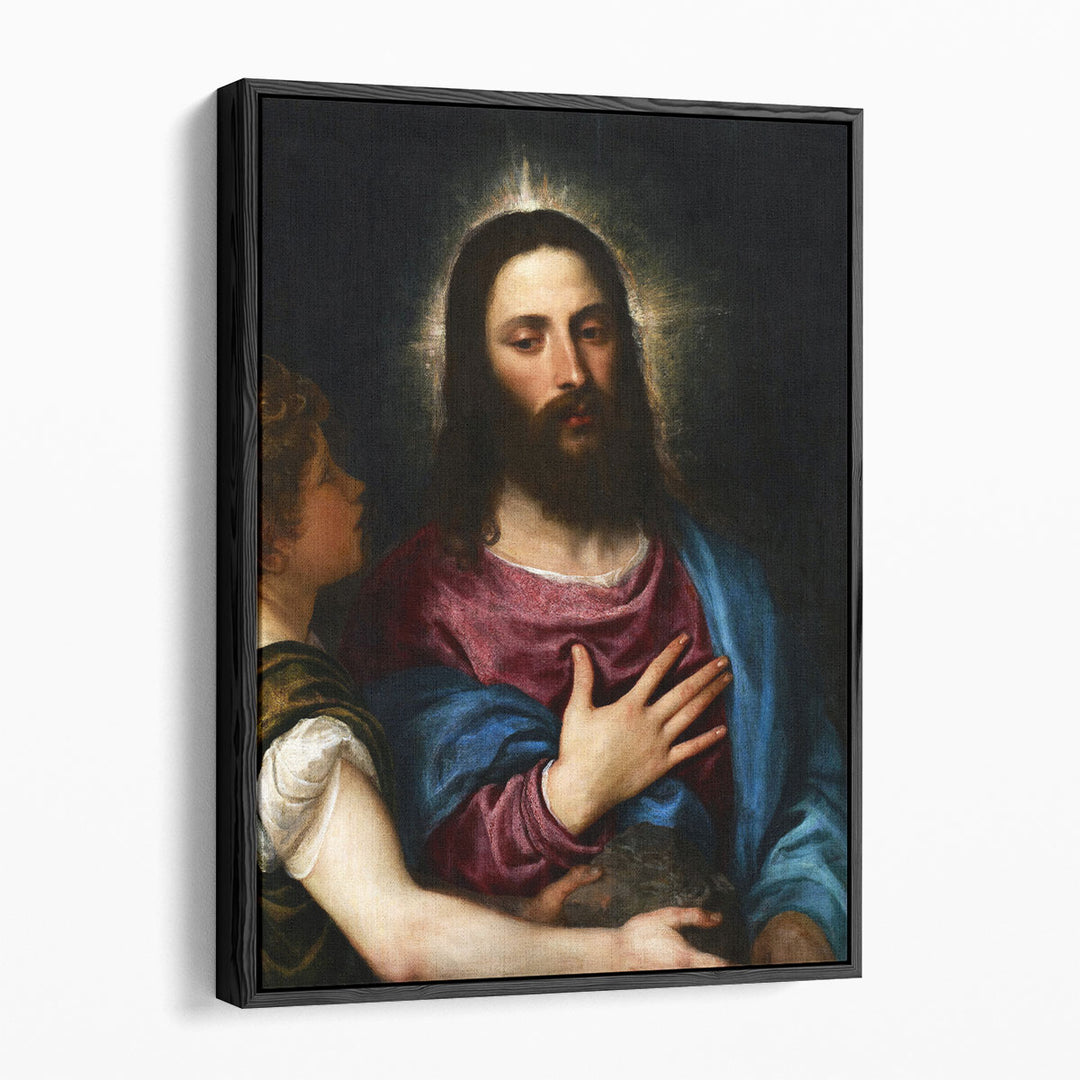 The Temptation of Christ - Canvas Print Wall Art