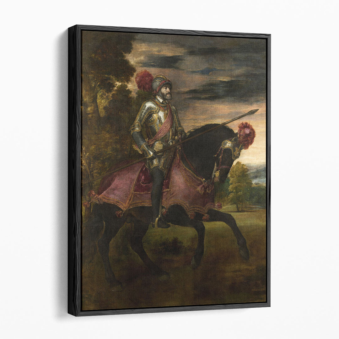 Equestrian Portrait of Charles V, 1548 - Canvas Print Wall Art