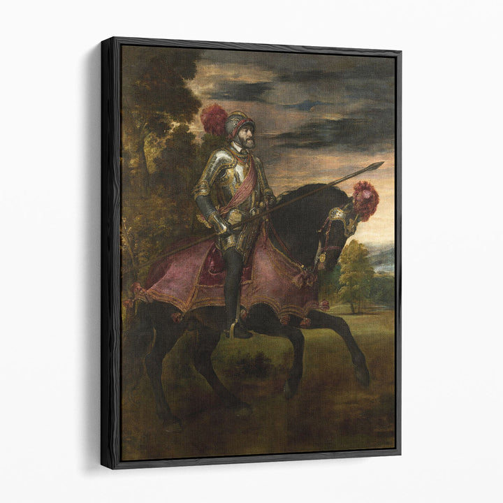Equestrian Portrait of Charles V, 1548 - Canvas Print Wall Art