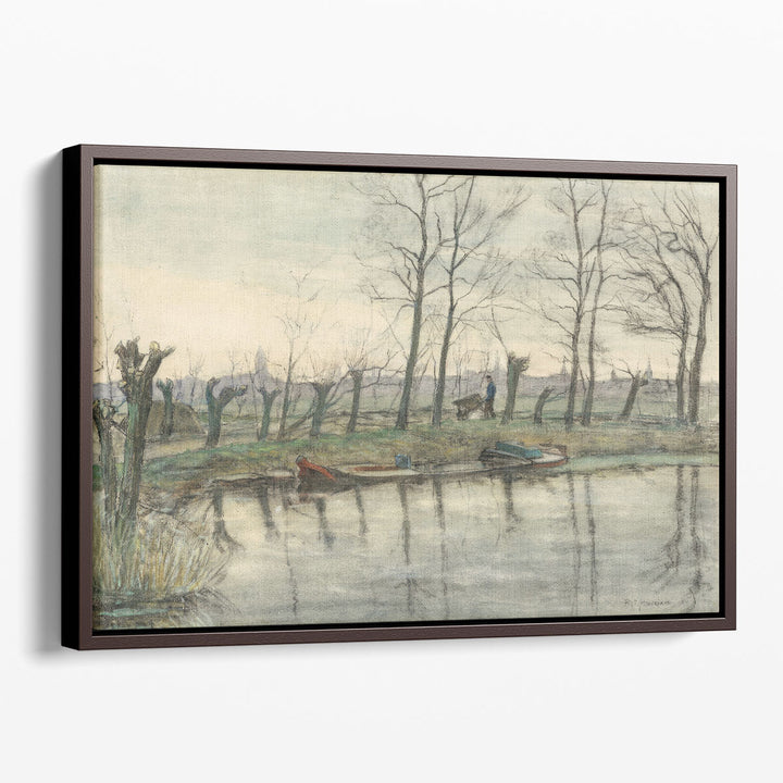 Amsterdam Skyline Viewed from the West, 1899 - Canvas Print Wall Art