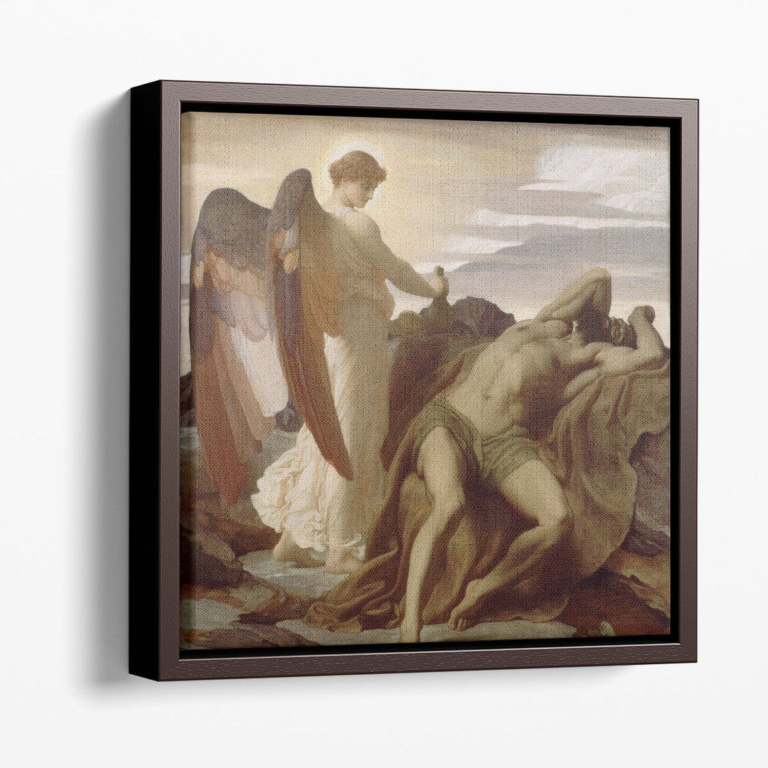 Elijah in the Wilderness - Canvas Print Wall Art