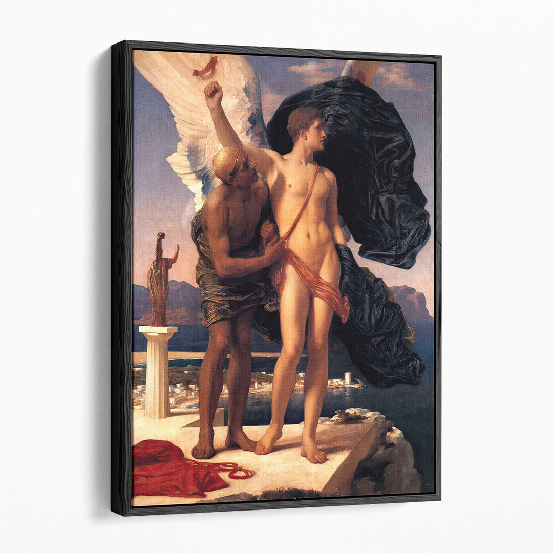Daedalus and Icarus - Canvas Print Wall Art