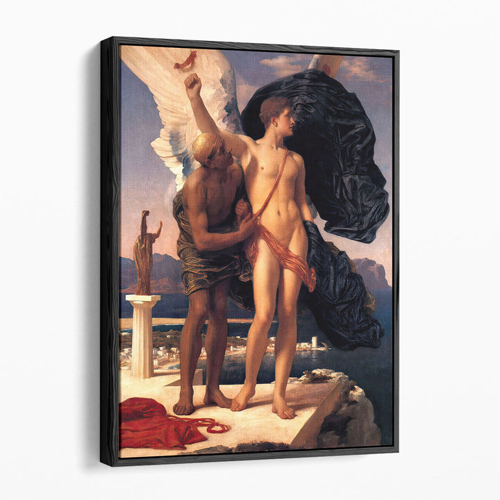 Daedalus and Icarus - Canvas Print Wall Art