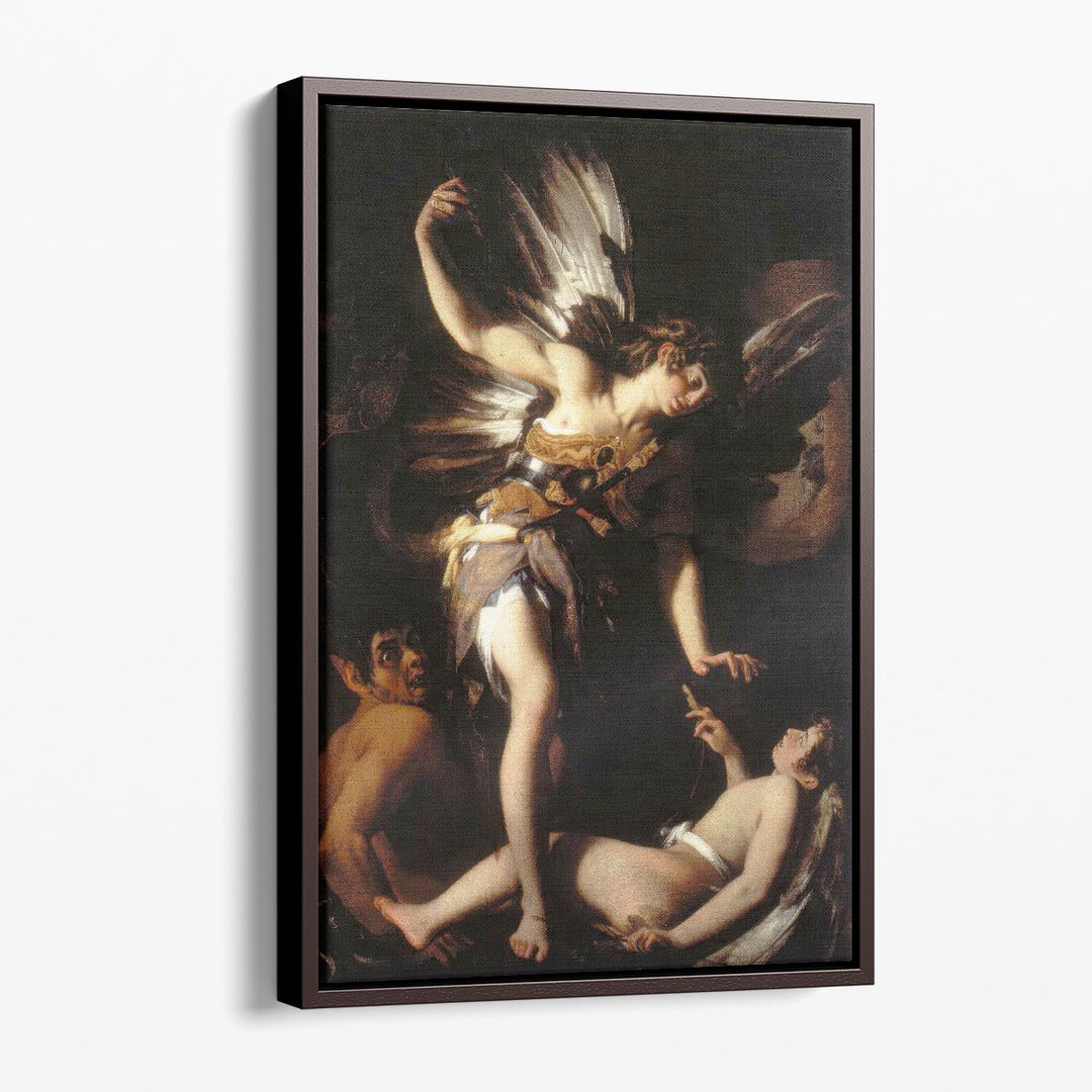 Divine Love Conquering Earthly Love - Canvas Print Wall Art