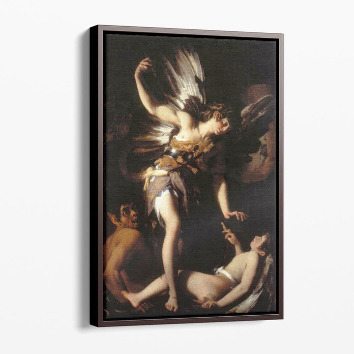 Divine Love Conquering Earthly Love - Canvas Print Wall Art