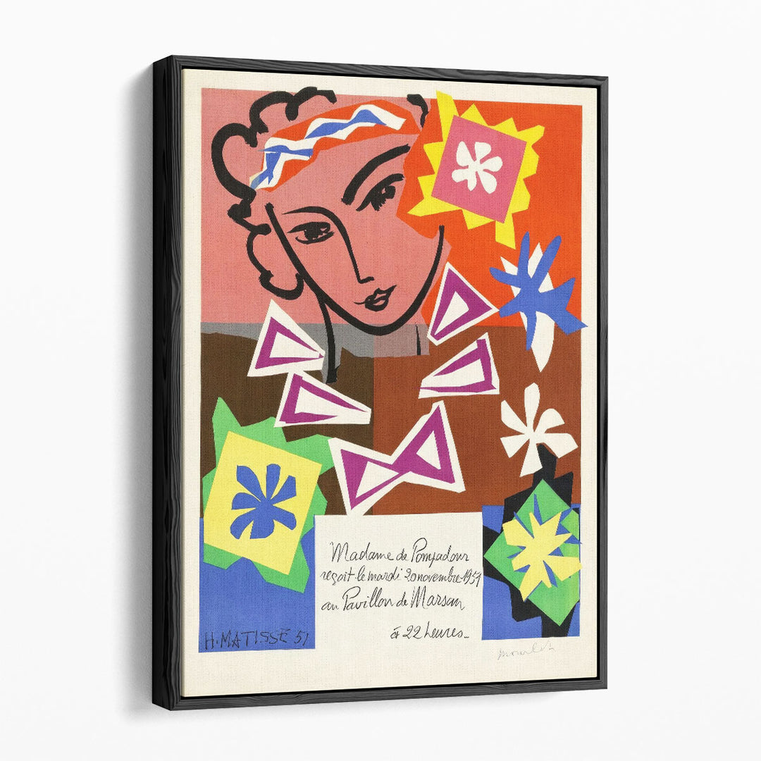 Madame de Pompadour - Canvas Print Wall Art