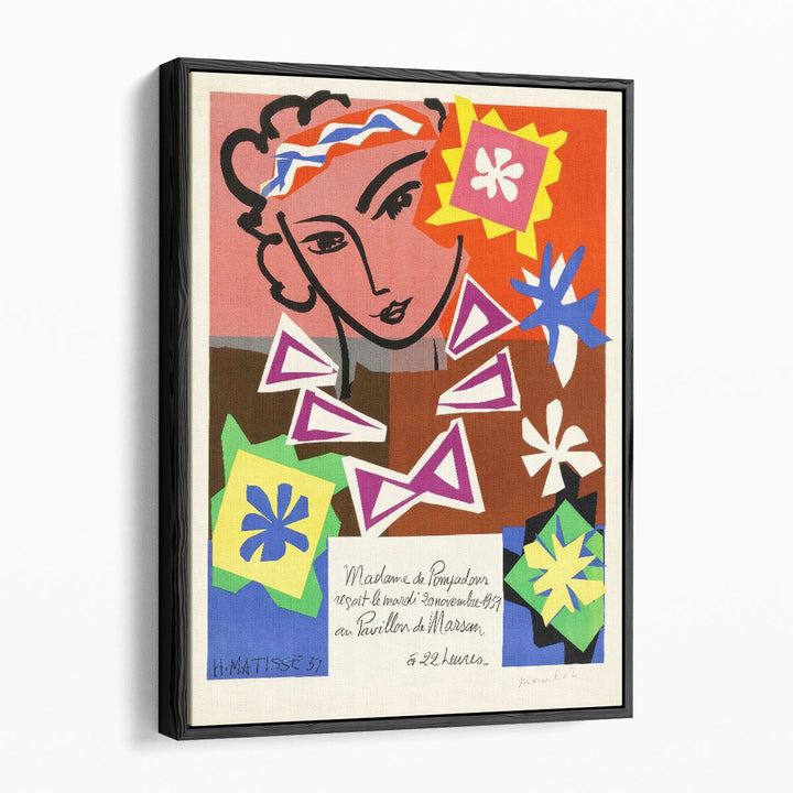 Madame de Pompadour - Canvas Print Wall Art