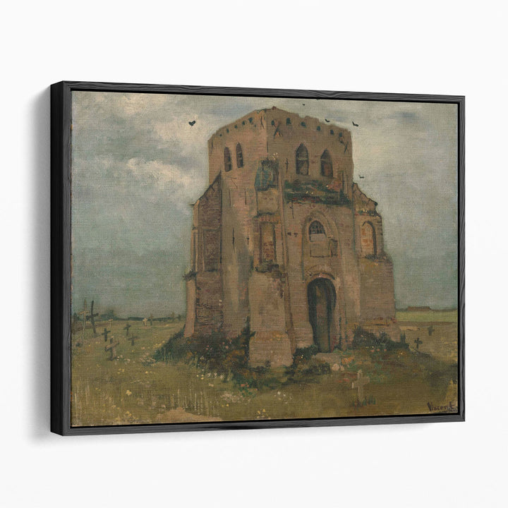 The Old Church Tower at Nuenen, 1885 - Canvas Print Wall Art