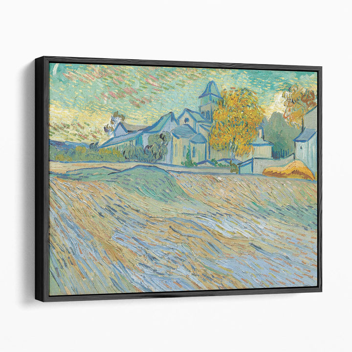 Vue de l’asile et de la Chapelle Saint-Paul de Mausole, Saint-Rémy, 1889 - Canvas Print Wall Art