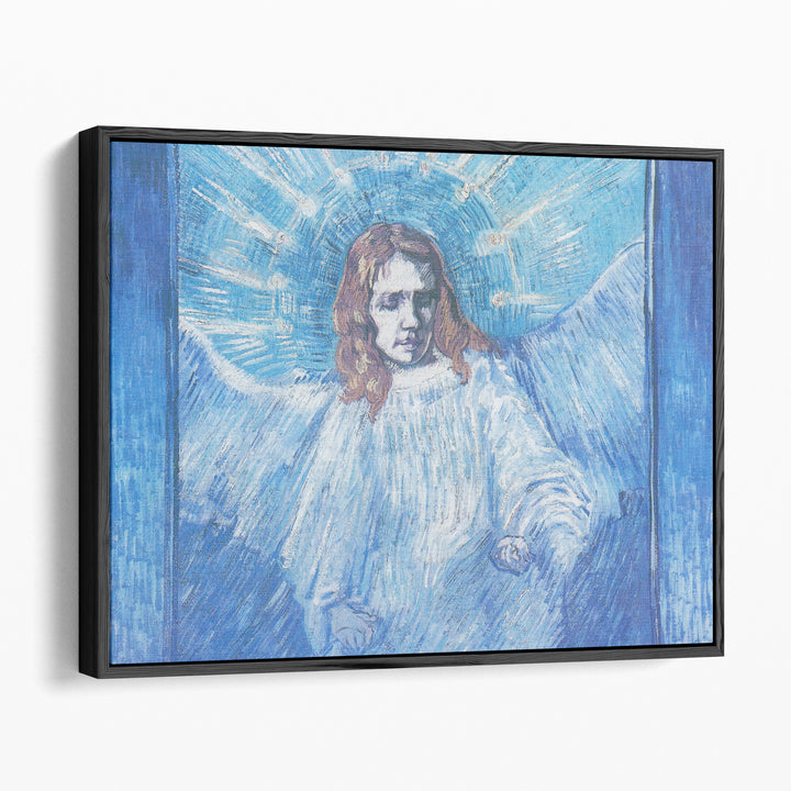 Half-figure of an Angel - Canvas Print Wall Art