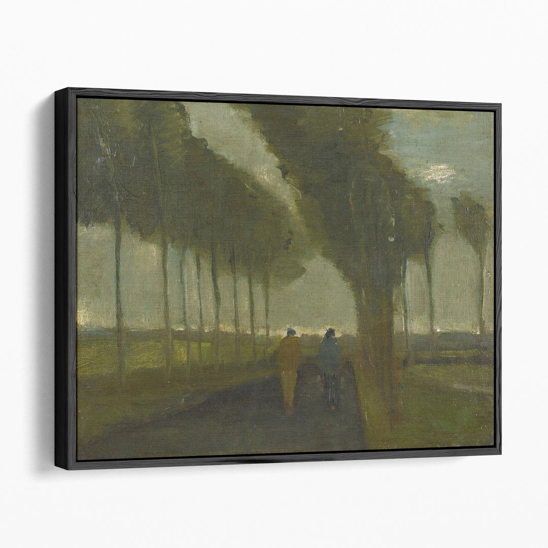 L’allée Aux Deux Promeneurs, 1883 - Canvas Print Wall Art