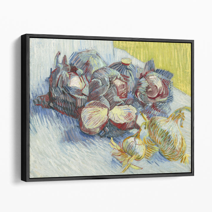 Red Cabbages and Onions, 1887 - Canvas Print Wall Art