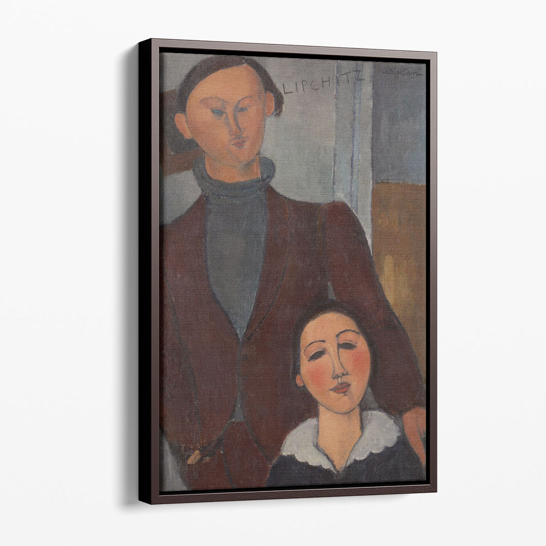 Jacques and Berthe Lipchitz - Canvas Print Wall Art