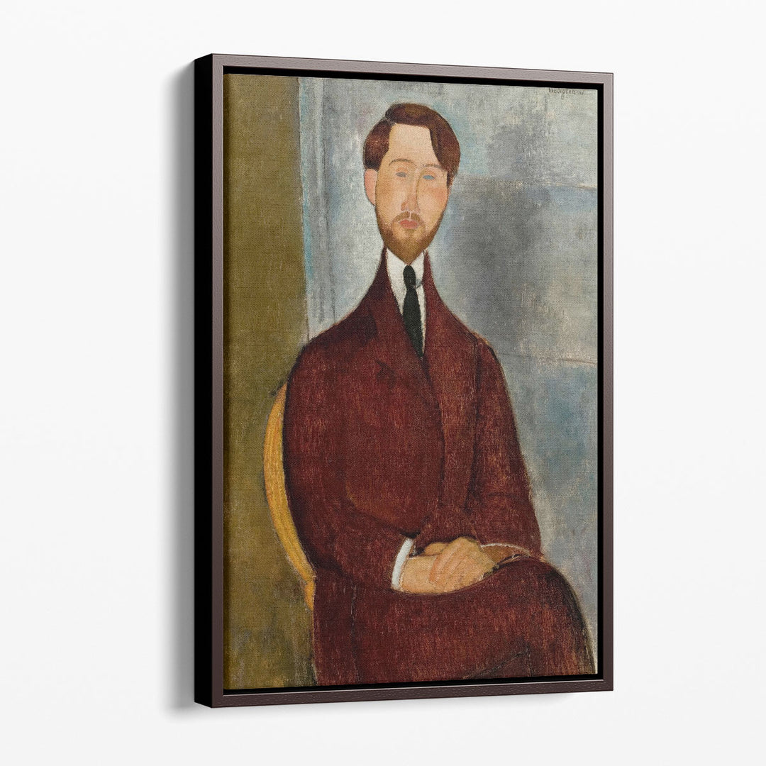 Portrait of Leopold Zborowski - Canvas Print Wall Art