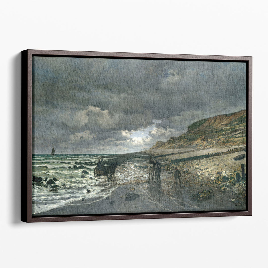 La Pointe de la Heve at Low Tide, 1865 - Canvas Print Wall Art