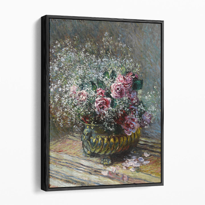 Roses et Brouillard, 1878 - Canvas Print Wall Art
