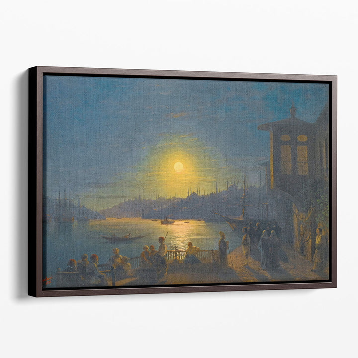 Moonrise Over The Golden Horn, 1886 - Canvas Print Wall Art