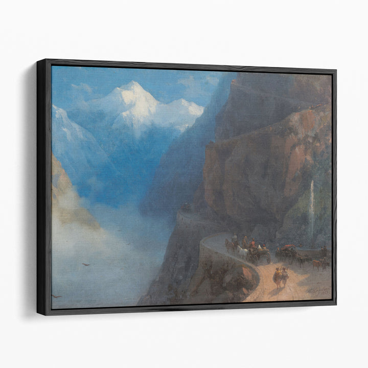 From Mleta to Gudauri, 1868 - Canvas Print Wall Art