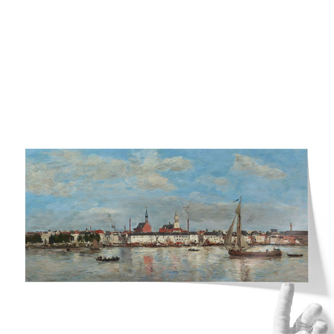 The Quay at Antwerp - Canvas Print Wall Art