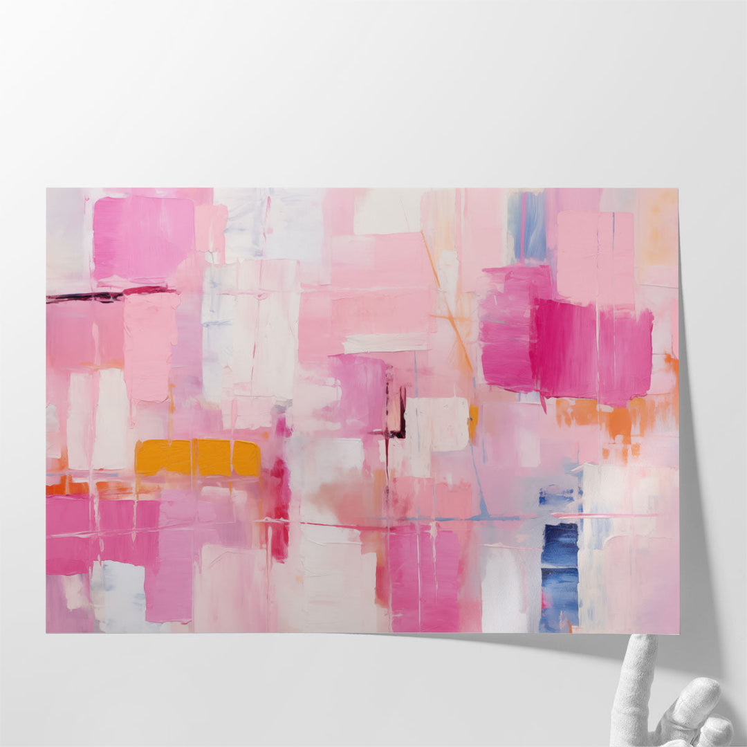 Dreamy Pink Palette - Canvas Print Wall Art