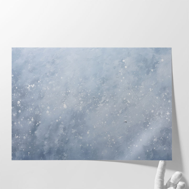 Glacial Opaline Frost 2 - Canvas Print Wall Art