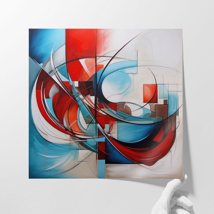 Complex Texture Symphony - Canvas Print Wall Art