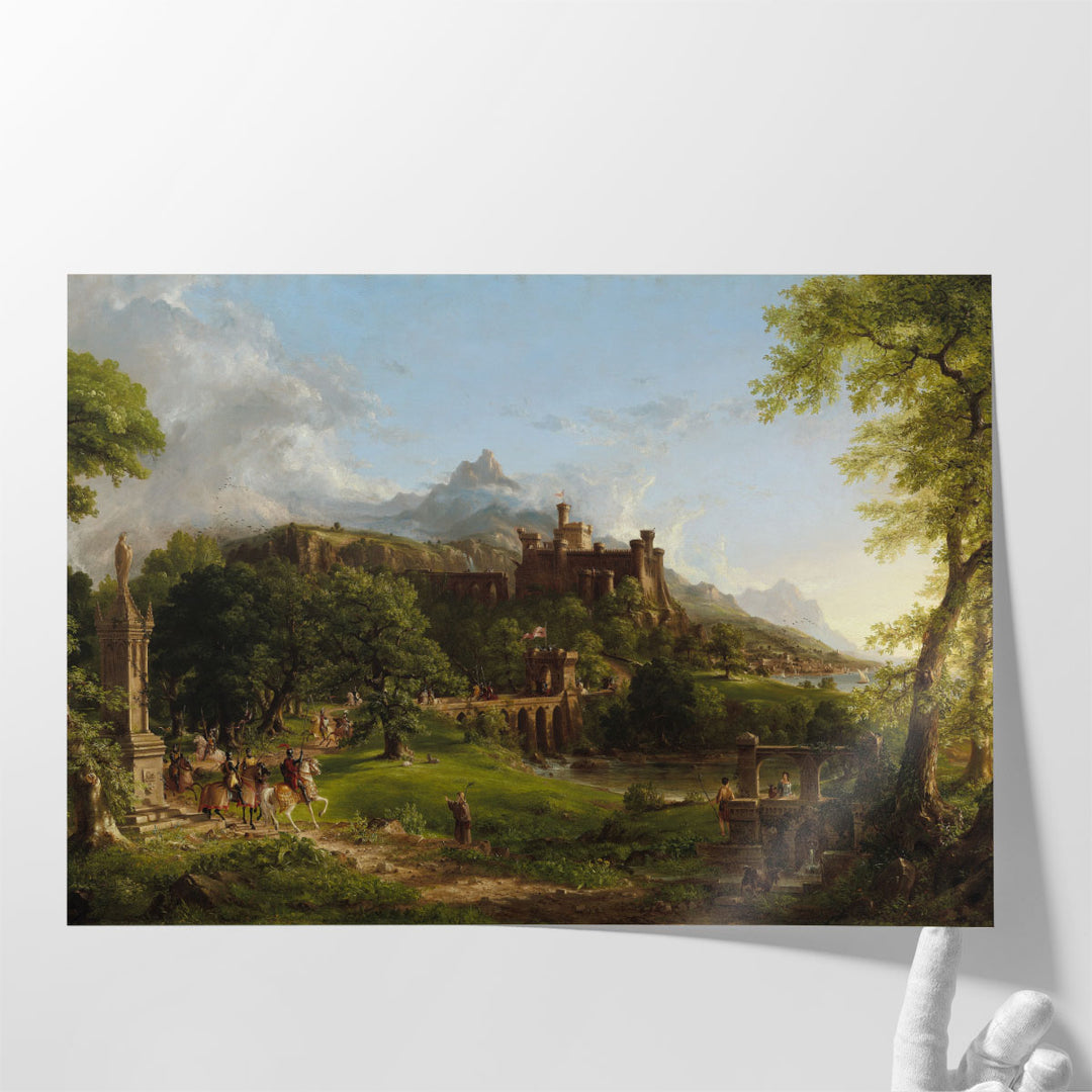 The Departure, 1837 - Canvas Print Wall Art