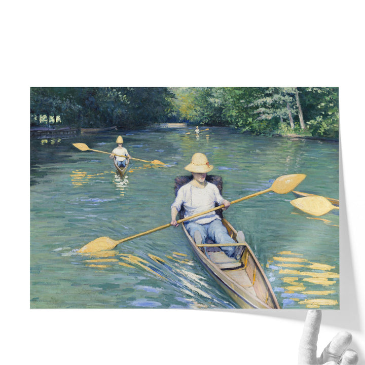 Skiffs, 1877 - Canvas Print Wall Art