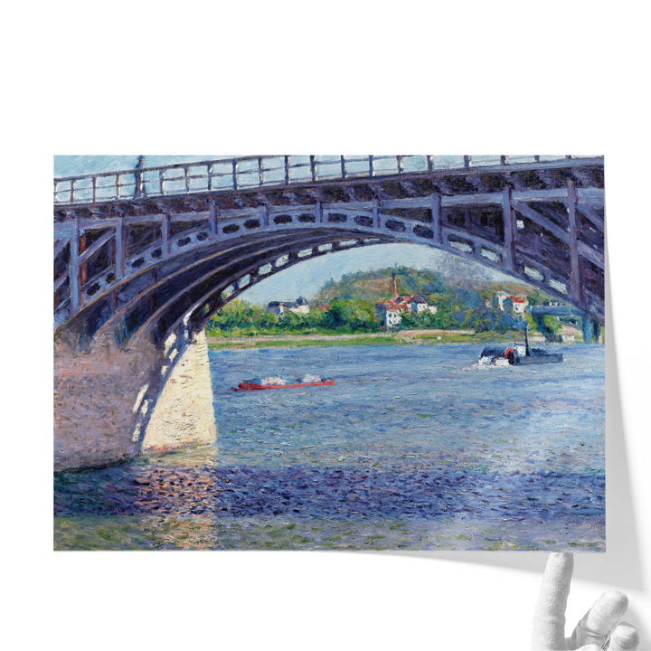Le Pont D’argenteuil Et La Seine - Canvas Print Wall Art