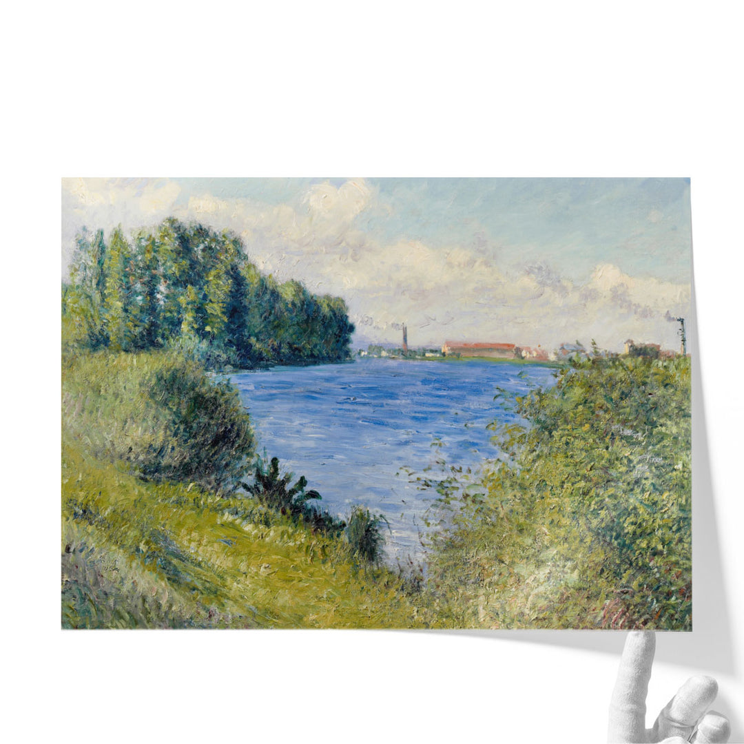 The Seine at Argenteuil, 1892 - Canvas Print Wall Art